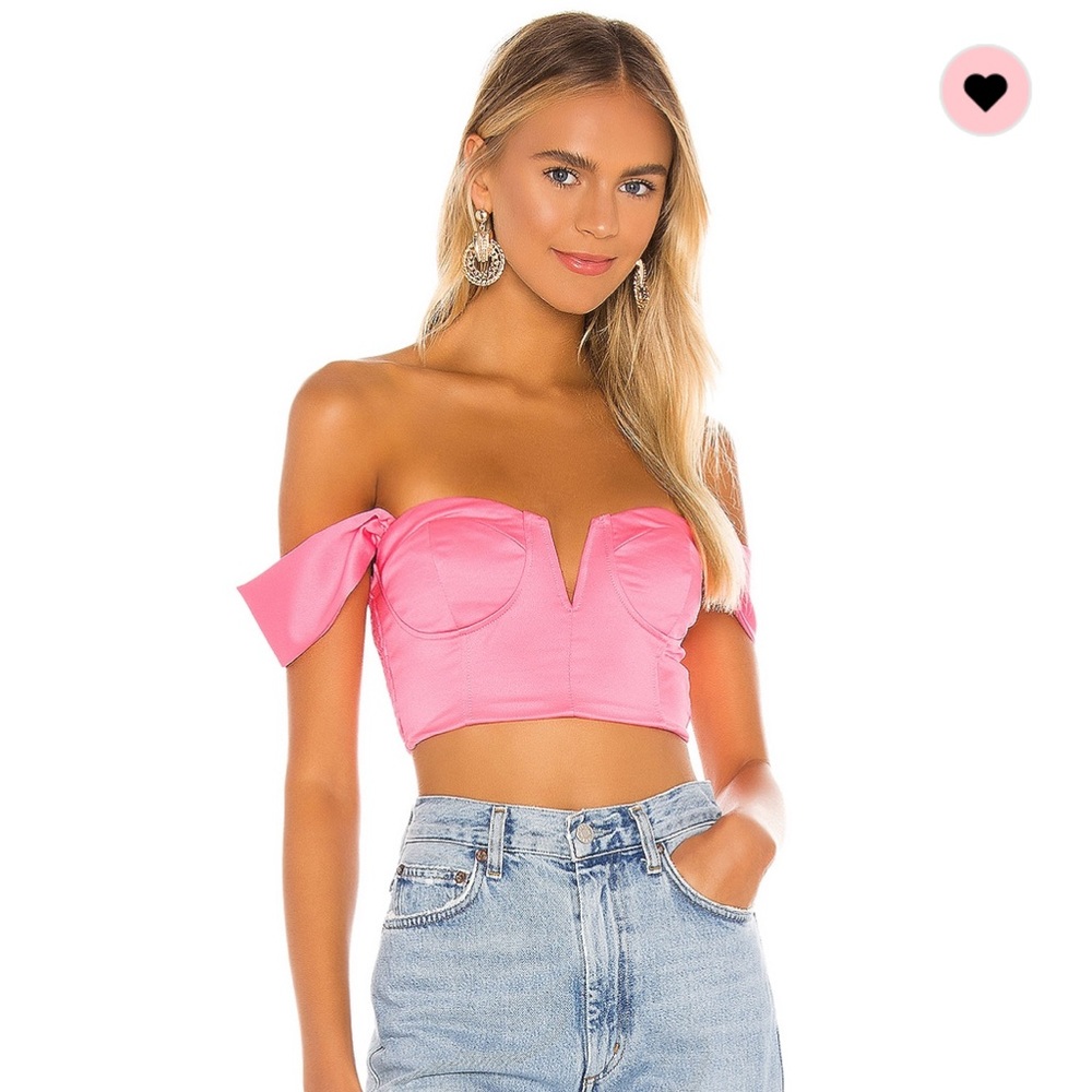 Coralia bustier top